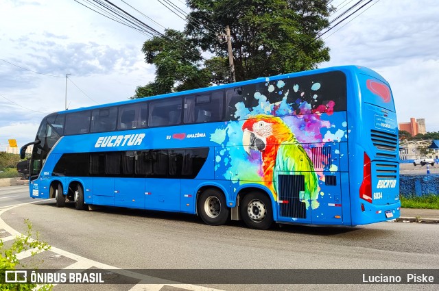 Eucatur - Empresa União Cascavel de Transportes e Turismo 6034 na cidade de São Paulo, São Paulo, Brasil, por Luciano  Piske. Número da foto: #13149385.