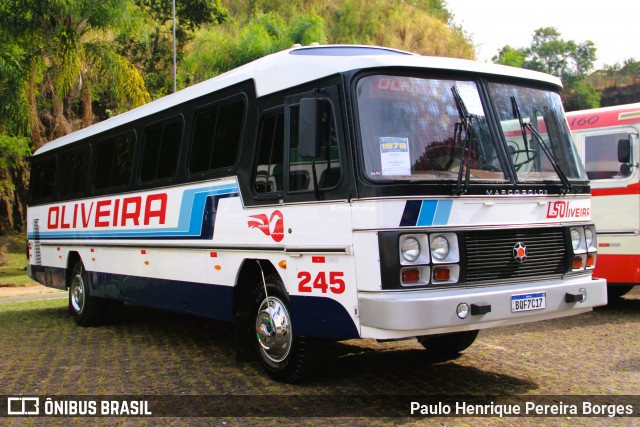 Viação Oliveira 245 na cidade de Campinas, São Paulo, Brasil, por Paulo Henrique Pereira Borges. Número da foto: #13150524.