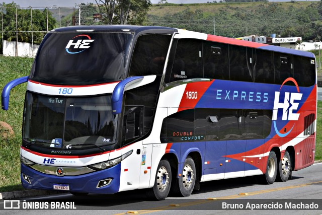 HE Express 1800 na cidade de Aparecida, São Paulo, Brasil, por Bruno Aparecido Machado. Número da foto: #13149191.