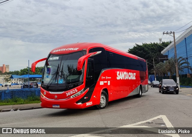 Viação Santa Cruz 36925 na cidade de São Paulo, São Paulo, Brasil, por Luciano  Piske. Número da foto: #13149352.