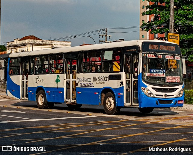 Transportes Barata BN-98031 na cidade de Belém, Pará, Brasil, por Matheus Rodrigues. Número da foto: #13149432.