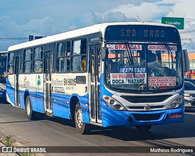 Transportes Barata BN-98015 na cidade de Ananindeua, Pará, Brasil, por Matheus Rodrigues. Número da foto: #13149422.