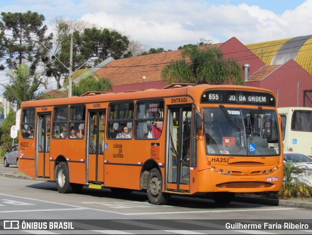 Auto Viação Redentor HA252 na cidade de Curitiba, Paraná, Brasil, por Guilherme Faria Ribeiro. Número da foto: #13150918.
