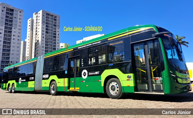 HP Transportes Coletivos 1203 na cidade de Goiânia, Goiás, Brasil, por Carlos Júnior. Número da foto: #13149409.
