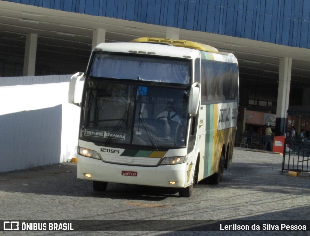 Empresa Gontijo de Transportes 12095 na cidade de Caruaru, Pernambuco, Brasil, por Lenilson da Silva Pessoa. Número da foto: #13149162.