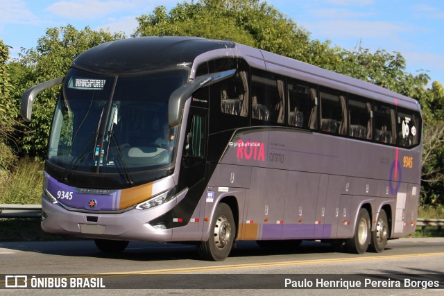 Rota Transportes Rodoviários 9345 na cidade de Barra do Piraí, Rio de Janeiro, Brasil, por Paulo Henrique Pereira Borges. Número da foto: #13150689.