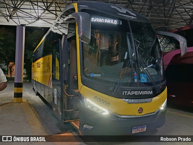 Viação Nova Itapemirim 60000 na cidade de São José dos Campos, São Paulo, Brasil, por Robson Prado. Número da foto: #13148651.