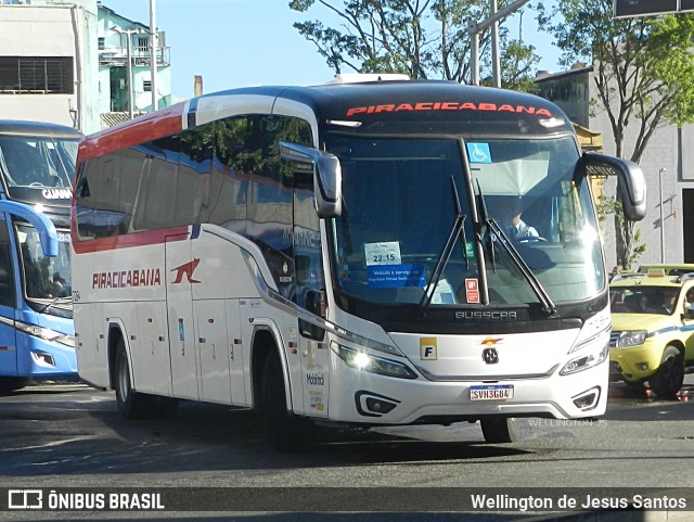 Viação Piracicabana 7284 na cidade de Rio de Janeiro, Rio de Janeiro, Brasil, por Wellington de Jesus Santos. Número da foto: #13149537.