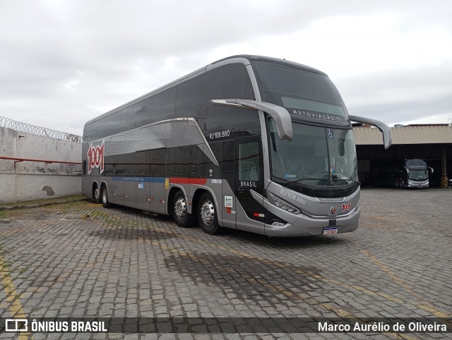 Auto Viação 1001 RJ 108.880 na cidade de Rio de Janeiro, Rio de Janeiro, Brasil, por Marco Aurélio de Oliveira. Número da foto: #13148057.