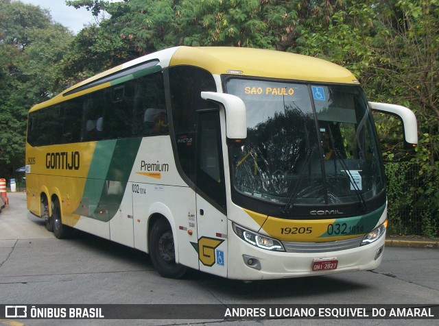 Empresa Gontijo de Transportes 19205 na cidade de São Paulo, São Paulo, Brasil, por ANDRES LUCIANO ESQUIVEL DO AMARAL. Número da foto: #13148476.