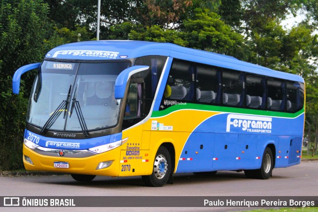 Fergramon Transportes 2070 na cidade de Curitiba, Paraná, Brasil, por Paulo Henrique Pereira Borges. Número da foto: #13150589.