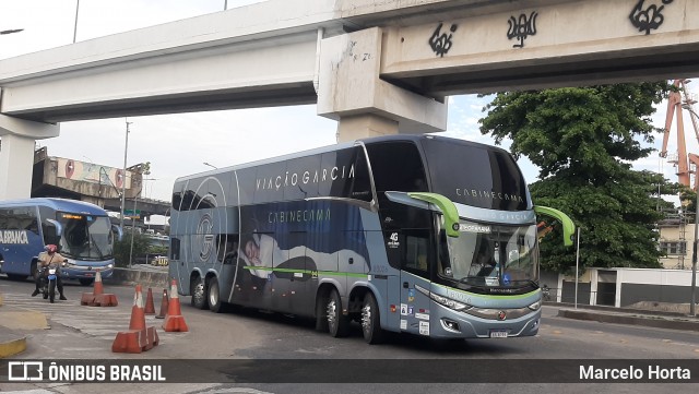 Viação Garcia 80026 na cidade de Rio de Janeiro, Rio de Janeiro, Brasil, por Marcelo Horta. Número da foto: #13149739.