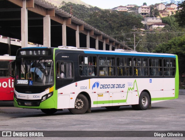 Viação Dedo de Deus 1004 na cidade de Teresópolis, Rio de Janeiro, Brasil, por Diego Oliveira. Número da foto: #13148820.