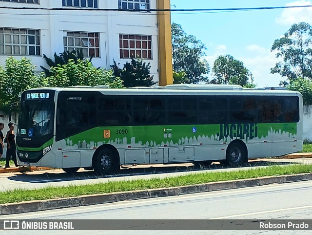 JTU - Jacareí Transporte Urbano 3090 na cidade de Jacareí, São Paulo, Brasil, por Robson Prado. Número da foto: #13148664.