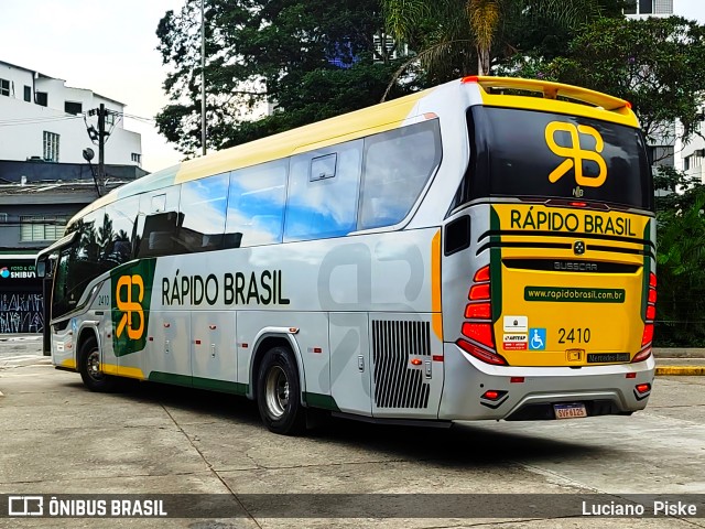 Viação Rápido Brasil 2410 na cidade de São Paulo, São Paulo, Brasil, por Luciano  Piske. Número da foto: #13149491.