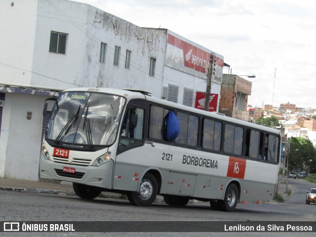 Borborema Imperial Transportes 2121 na cidade de Caruaru, Pernambuco, Brasil, por Lenilson da Silva Pessoa. Número da foto: #13149086.