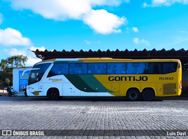 Empresa Gontijo de Transportes 19360 na cidade de Vitória da Conquista, Bahia, Brasil, por Luis Davi. Número da foto: #13148729.