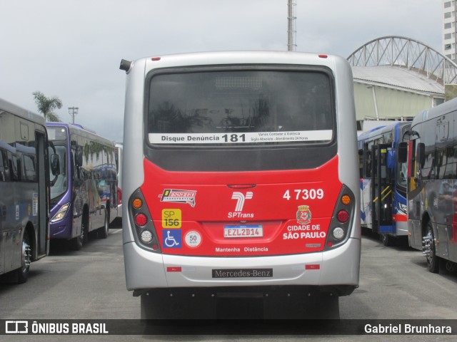 Pêssego Transportes 4 7309 na cidade de Barueri, São Paulo, Brasil, por Gabriel Brunhara. Número da foto: #13149058.