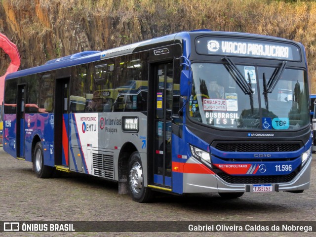 Viação Pirajuçara 11.596 na cidade de Campinas, São Paulo, Brasil, por Gabriel Oliveira Caldas da Nobrega. Número da foto: #13148612.