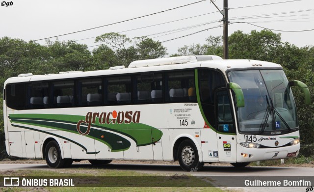 Viação Graciosa 145 na cidade de Pontal do Paraná, Paraná, Brasil, por Guilherme Bomfim. Número da foto: #13150281.