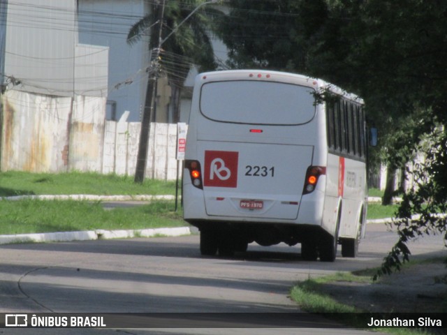 Borborema Imperial Transportes 2231 na cidade de Recife, Pernambuco, Brasil, por Jonathan Silva. Número da foto: #13148206.