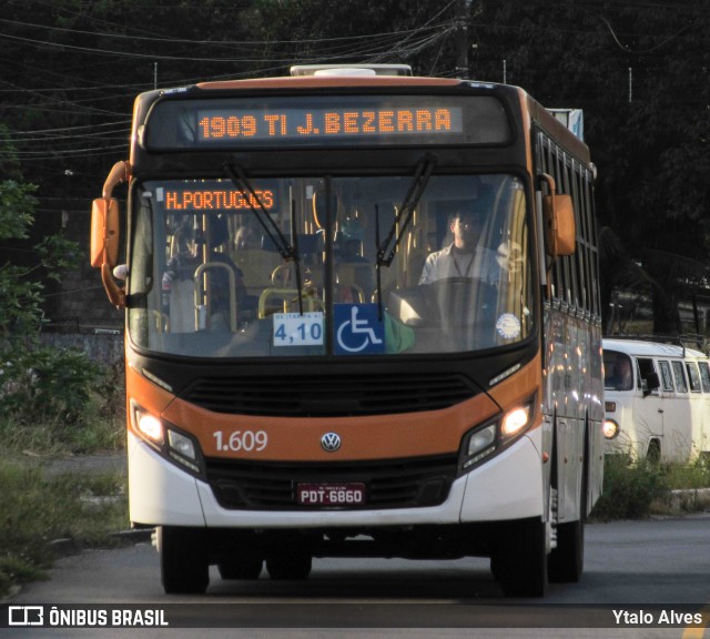 Itamaracá Transportes 1.609 na cidade de Paulista, Pernambuco, Brasil, por Ytalo Alves. Número da foto: #13150109.