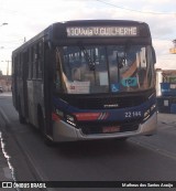 Viação Cidade de Caieiras 22.144 na cidade de Francisco Morato, São Paulo, Brasil, por Matheus dos Santos Araújo. Número da foto: #:id.