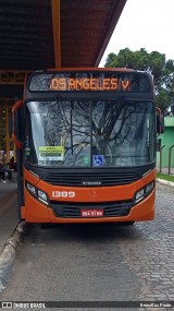 VCG - Viação Campos Gerais 1389 na cidade de Ponta Grossa, Paraná, Brasil, por BrunyBus Prado. Número da foto: #13150127.