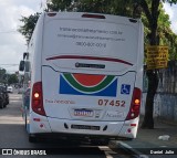 TBS - Travel Bus Service > Transnacional Fretamento 07452 na cidade de Recife, Pernambuco, Brasil, por Daniel  Julio. Número da foto: #13150388.