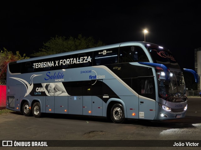 Expresso Satélite Norte 24008 na cidade de Teresina, Piauí, Brasil, por João Victor. Número da foto: #13152837.