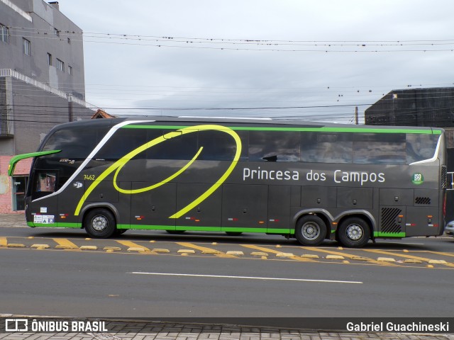 Expresso Princesa dos Campos 7462 na cidade de Ponta Grossa, Paraná, Brasil, por Gabriel Guachineski. Número da foto: #13153790.