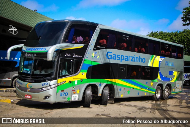 Gasparzinho Turismo 1170 na cidade de Salvador, Bahia, Brasil, por Felipe Pessoa de Albuquerque. Número da foto: #13152998.