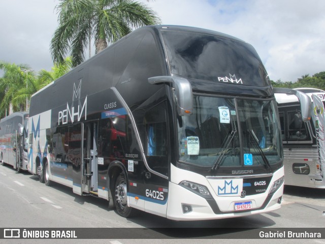 Empresa de Ônibus Nossa Senhora da Penha 64025 na cidade de Barueri, São Paulo, Brasil, por Gabriel Brunhara. Número da foto: #13152791.