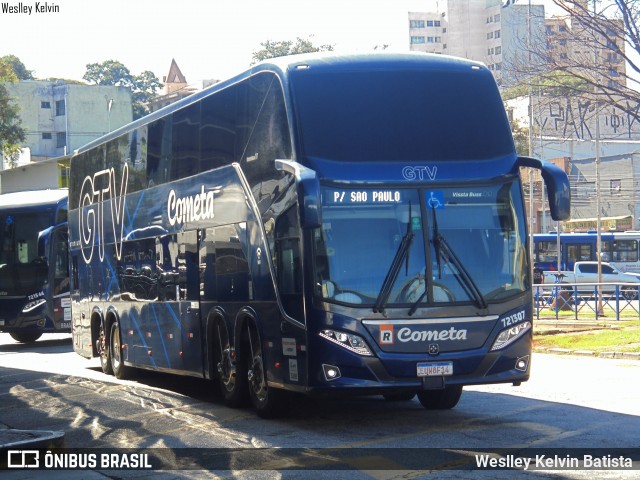 Viação Cometa 721307 na cidade de Sorocaba, São Paulo, Brasil, por Weslley Kelvin Batista. Número da foto: #13151974.