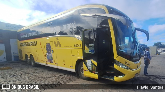Viação Nova Itapemirim 60246 na cidade de Feira de Santana, Bahia, Brasil, por Flávio  Santos. Número da foto: #13151523.