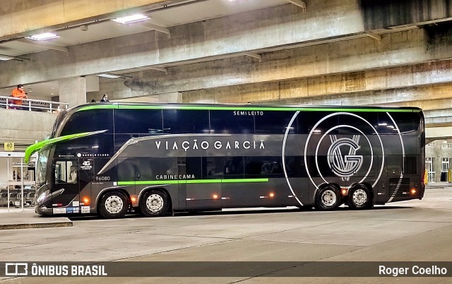 Viação Garcia 96080 na cidade de Curitiba, Paraná, Brasil, por Roger Coelho. Número da foto: #13153298.