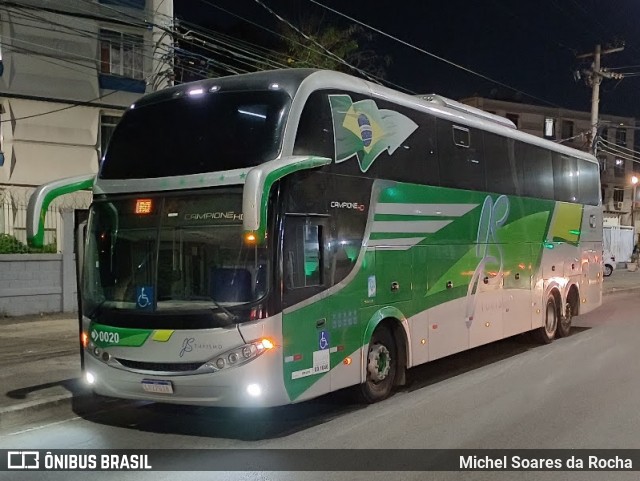 JS Transportes 0020 na cidade de Rio de Janeiro, Rio de Janeiro, Brasil, por Michel Soares da Rocha. Número da foto: #13152148.