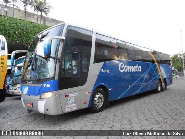 Viação Cometa 8149 na cidade de Belo Horizonte, Minas Gerais, Brasil, por Luiz Otavio Matheus da Silva. Número da foto: #13152206.