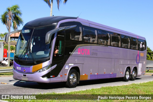 Rota Transportes Rodoviários 9335 na cidade de Barra do Piraí, Rio de Janeiro, Brasil, por Paulo Henrique Pereira Borges. Número da foto: #13153507.