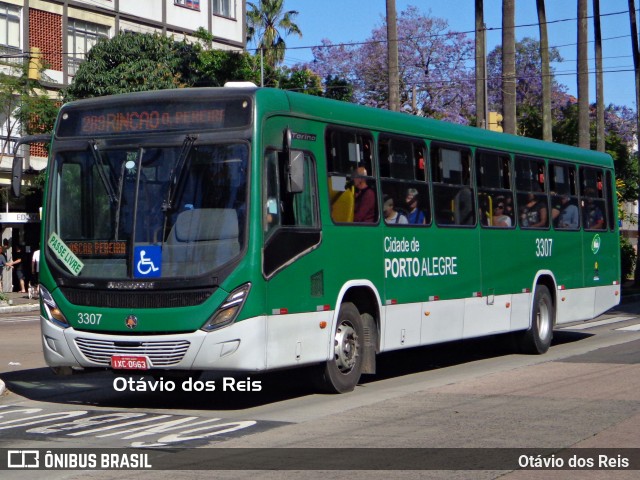 Sudeste Transportes Coletivos 3307 na cidade de Porto Alegre, Rio Grande do Sul, Brasil, por Otávio dos Reis . Número da foto: #13152706.