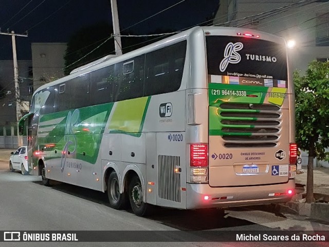 JS Transportes 0020 na cidade de Rio de Janeiro, Rio de Janeiro, Brasil, por Michel Soares da Rocha. Número da foto: #13152154.