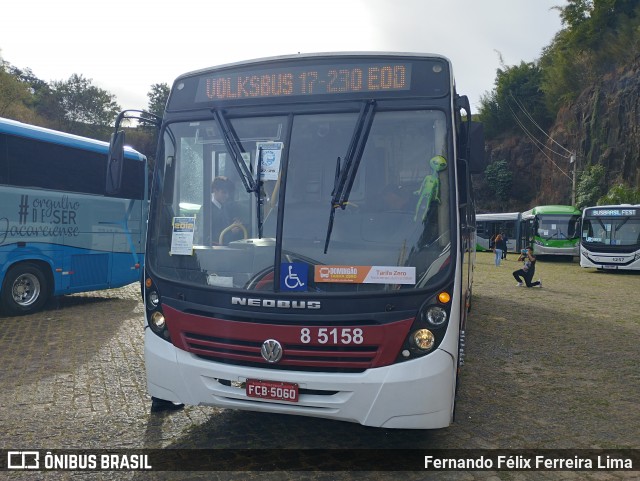 Auto Viação Transcap >> Auto Bless Transportes 8 5158 na cidade de Campinas, São Paulo, Brasil, por Fernando Félix Ferreira Lima. Número da foto: #13151311.