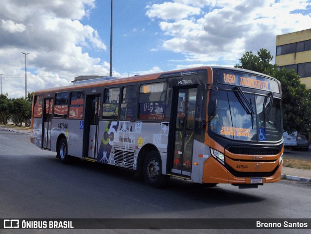 Auto Viação Marechal Brasília 447544 na cidade de Samambaia, Distrito Federal, Brasil, por Brenno Santos. Número da foto: #13151488.