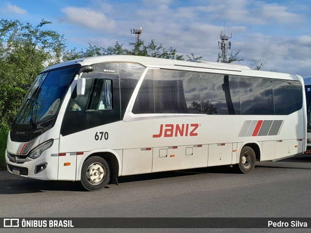Janiz Transportes 670 na cidade de Eldorado do Sul, Rio Grande do Sul, Brasil, por Pedro Silva. Número da foto: #13152072.