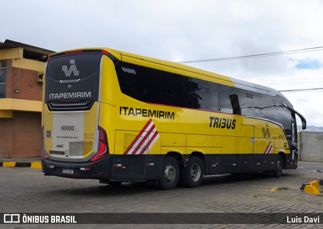 Viação Nova Itapemirim 60000 na cidade de Vitória da Conquista, Bahia, Brasil, por Luis Davi. Número da foto: #13153345.