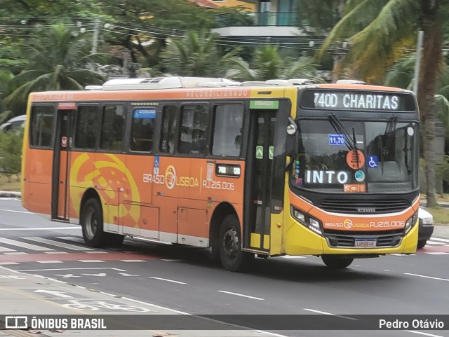 Empresa de Transportes Braso Lisboa RJ 215.006 na cidade de Niterói, Rio de Janeiro, Brasil, por Pedro Otávio. Número da foto: #13151334.