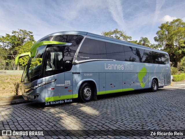 Lannes Tour RJ 834.001 na cidade de Petrópolis, Rio de Janeiro, Brasil, por Zé Ricardo Reis. Número da foto: #13152022.