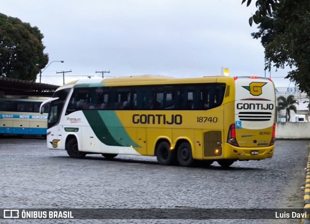 Empresa Gontijo de Transportes 18740 na cidade de Vitória da Conquista, Bahia, Brasil, por Luis Davi. Número da foto: #13153076.