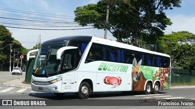 Eucatur - Empresa União Cascavel de Transportes e Turismo 4702 na cidade de São Paulo, São Paulo, Brasil, por Francisco Ivano. Número da foto: #13153996.