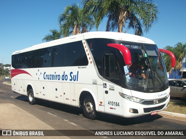 Cruzeiro do Sul Transportes 410184 na cidade de Campo Grande, Mato Grosso do Sul, Brasil, por ANDRES LUCIANO ESQUIVEL DO AMARAL. Número da foto: #13151405.